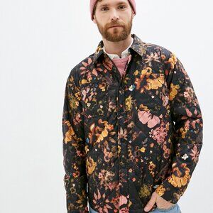 The North Face Men's Floral and Black‎ Reversible Bomber Jacket Size Small